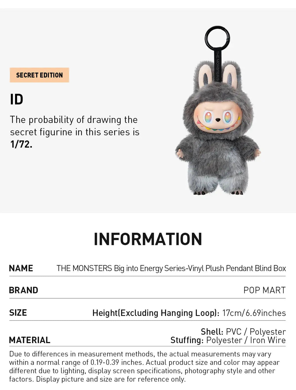 Labubu Big Into Energy V3 Blind Box LabubuLocker