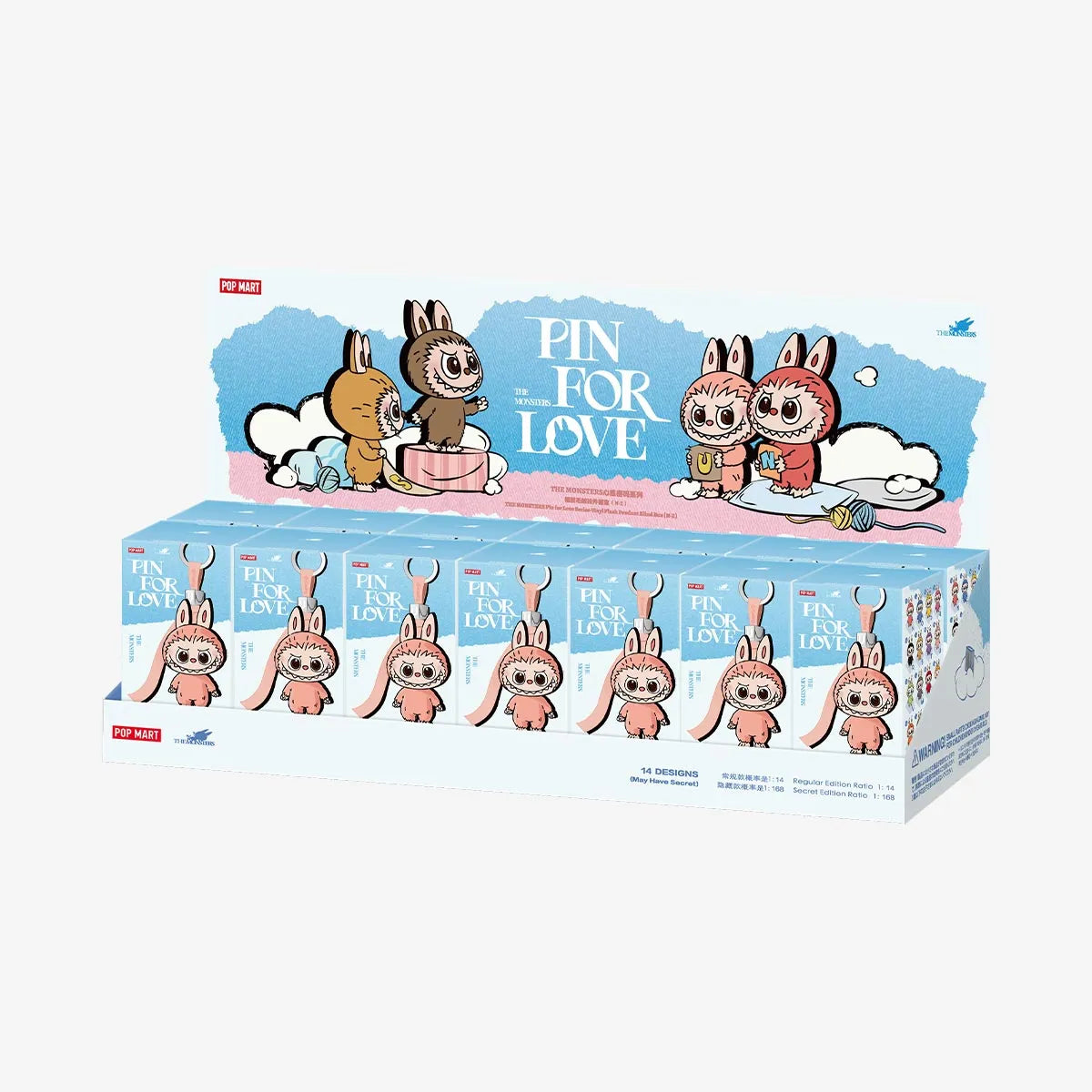 Labubu Pin For Love N-Z Sealed Set of 14 LabubuLocker