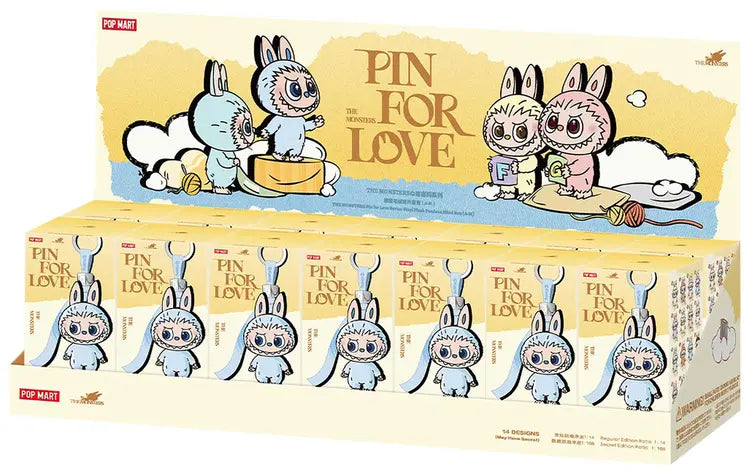 Labubu Pin For Love A-M Sealed Set of 14 LabubuLocker